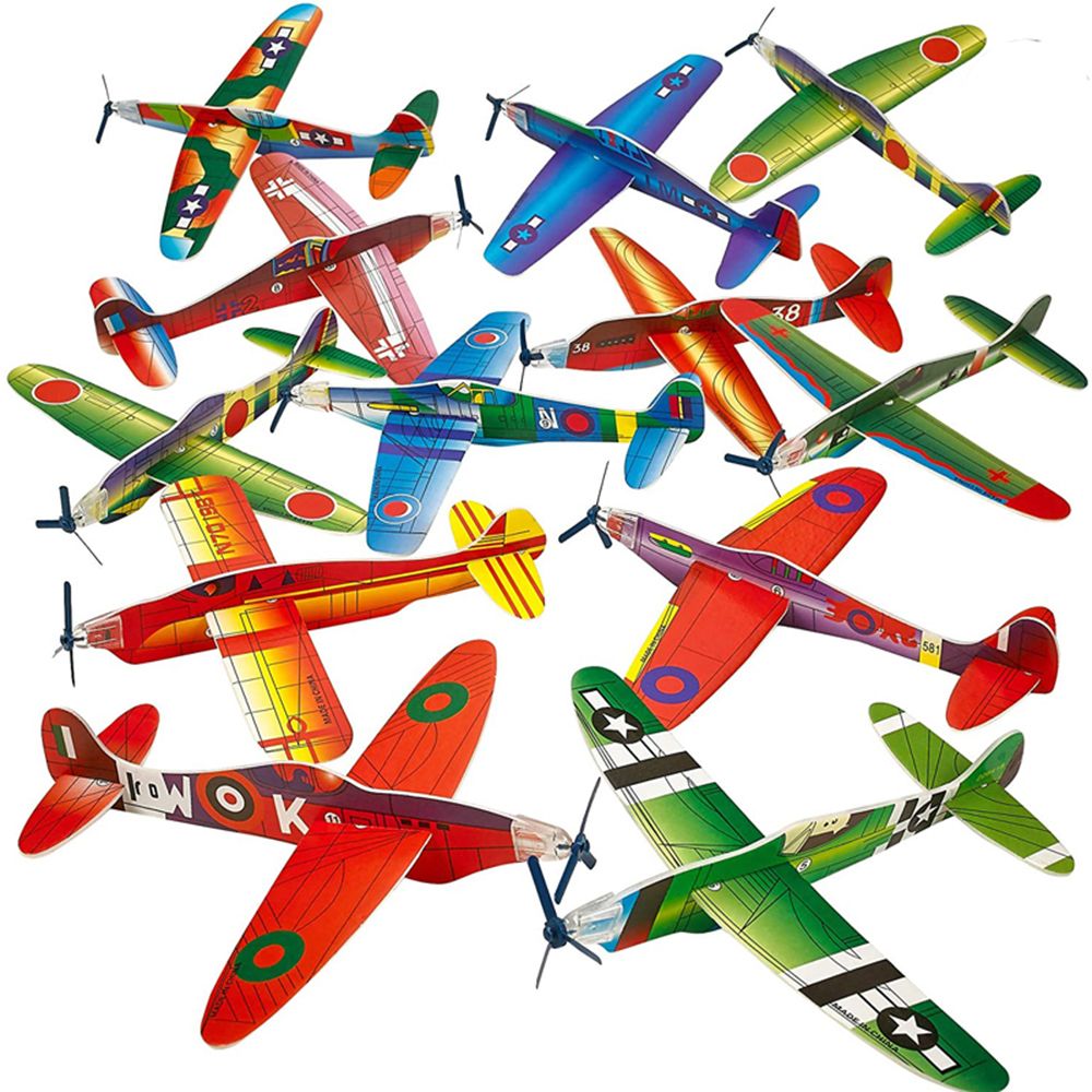 Plyo Box Set - 5Pcs Spiel Flugzeug Schaum Flugzeug Modell