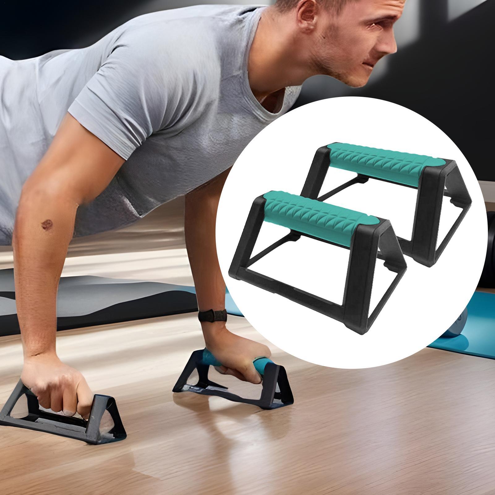 Home Gym Necessities - Multifunktionale H-förmige Liegestützgriffe, Liegestützständer, Fitnessgeräte für