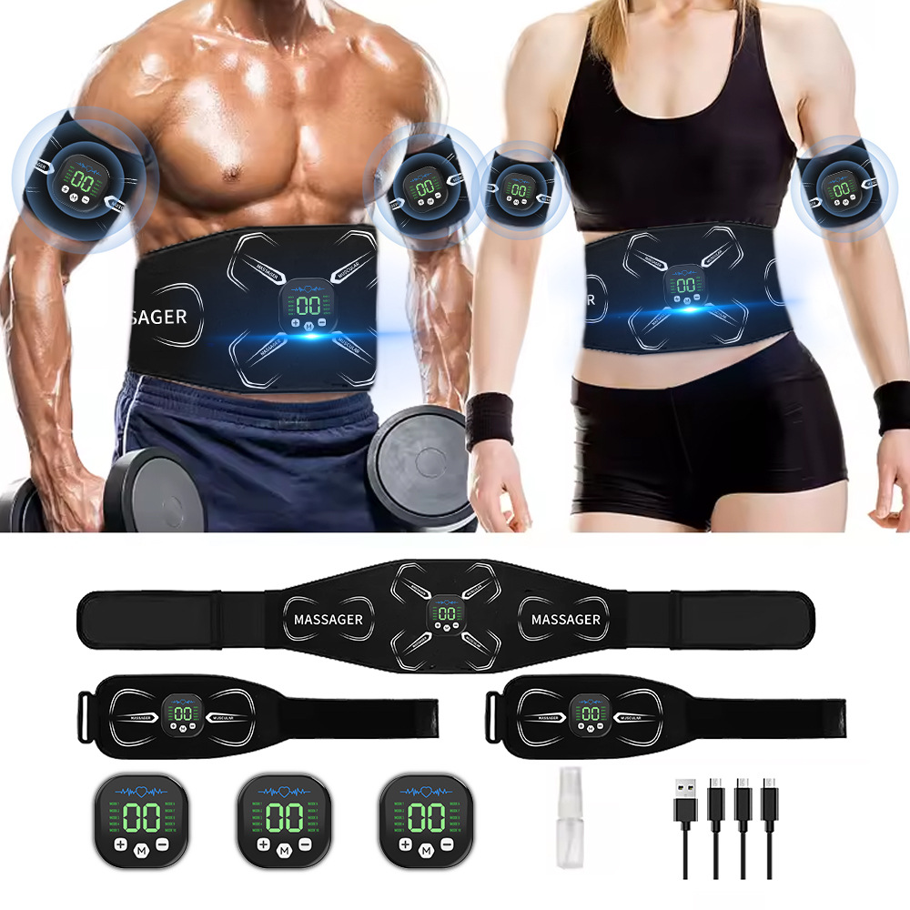 Home Gym Hyrox - EMS Muskelstimulator Bauchtrainer Abs Toner Arm