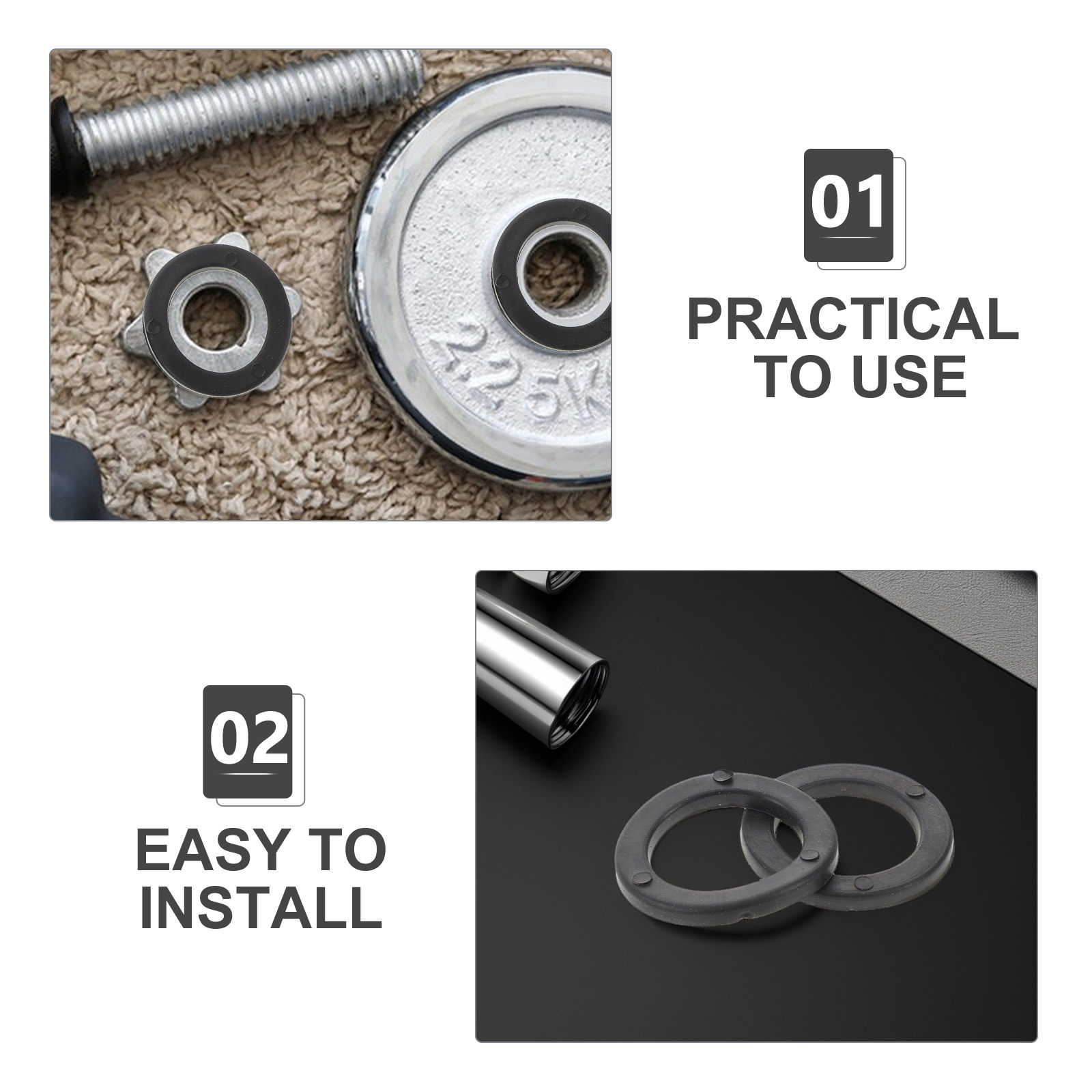 15 Stück Hantel-Unterlegscheib – Home Gym Gym Bewertung und Preis