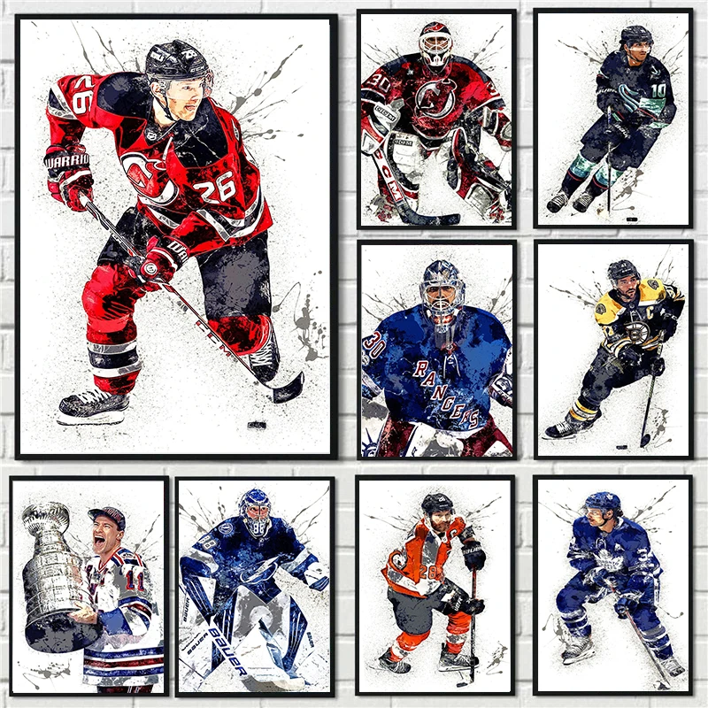 Abstract Ice Hockey Portrait S – Home Gym For Kids Bewertung und Preis
