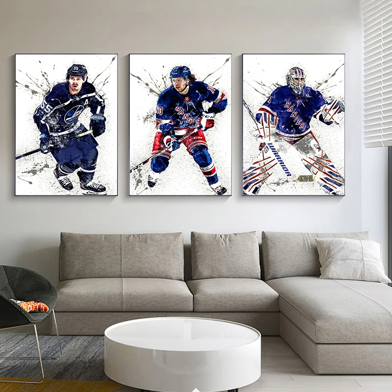 Abstract Ice Hockey Portrait S – Home Gym For Kids Bewertung und Preis
