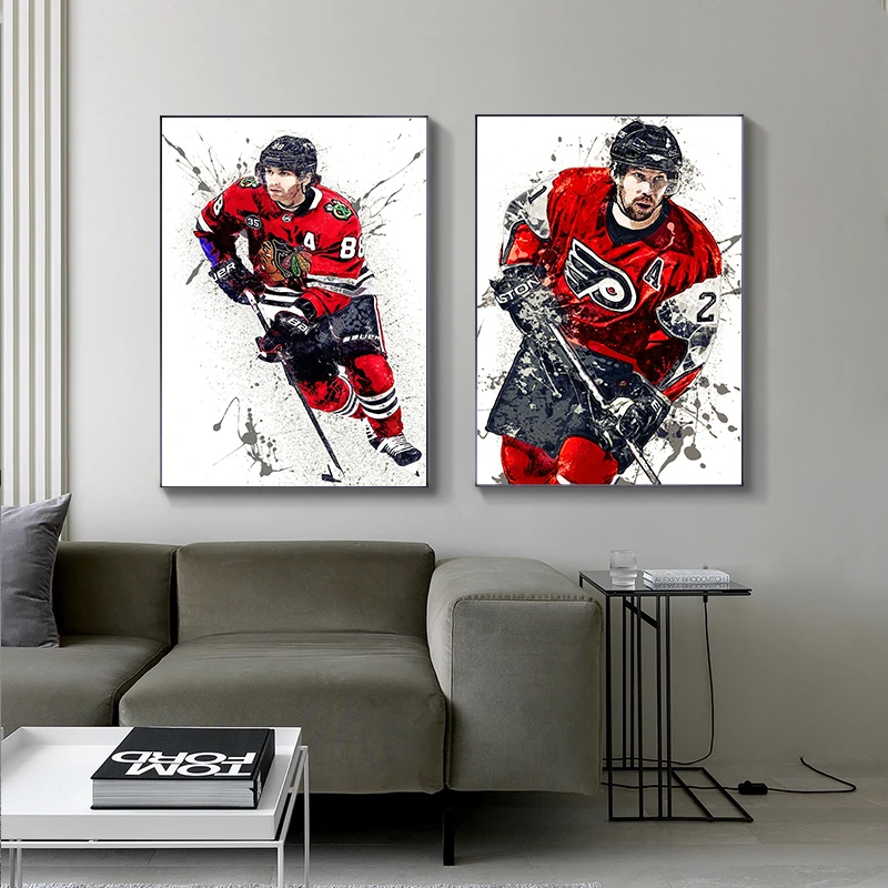Abstract Ice Hockey Portrait S – Home Gym For Kids Bewertung und Preis