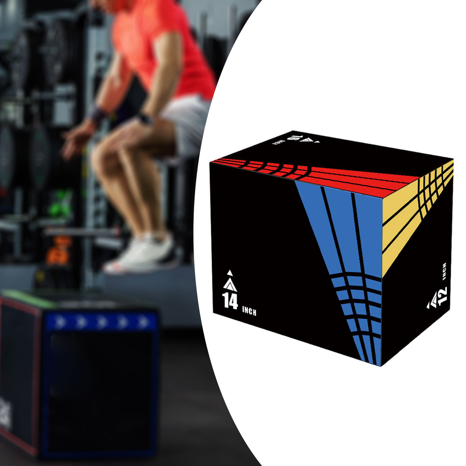 3-in-1-Sprungbox, plometrische – Home Gym Hyrox Bewertung und Preis