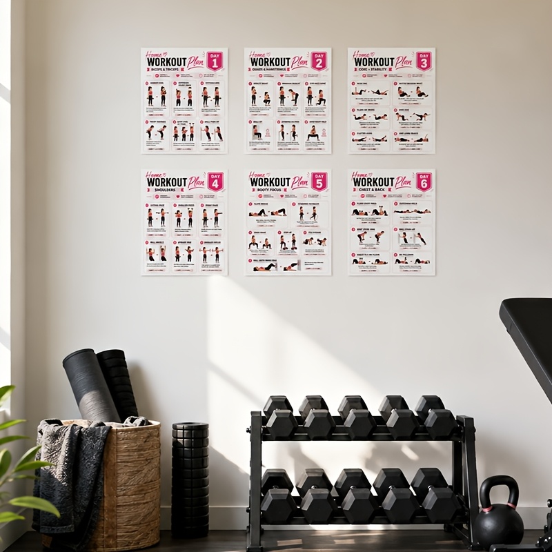 A4-Größe, komplettes Set mit 6 – Home Gym Reviews Bewertung und Preis