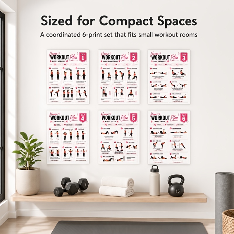 A4-Größe, komplettes Set mit 6 – Home Gym Reviews Bewertung und Preis