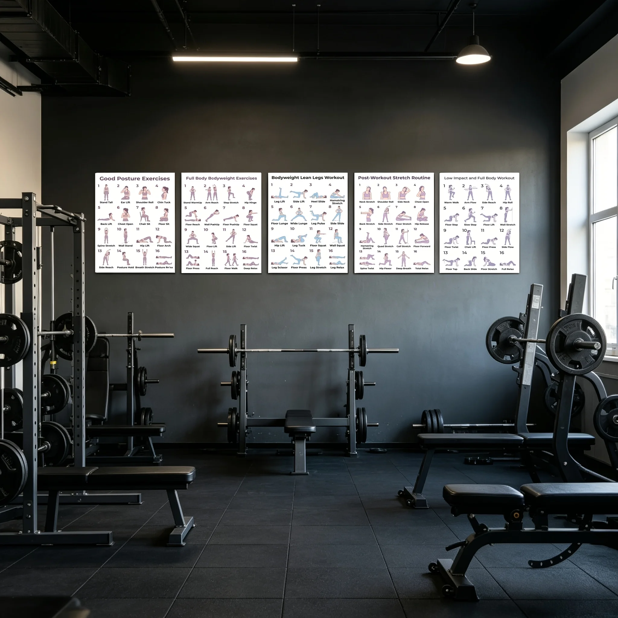 5-teiliges Workout-Leitfaden-S – Home Gym Guide Bewertung und Preis