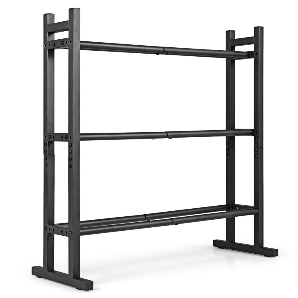 Robustes 3-stufiges Hantelrega – Home Gym Gym Bewertung und Preis