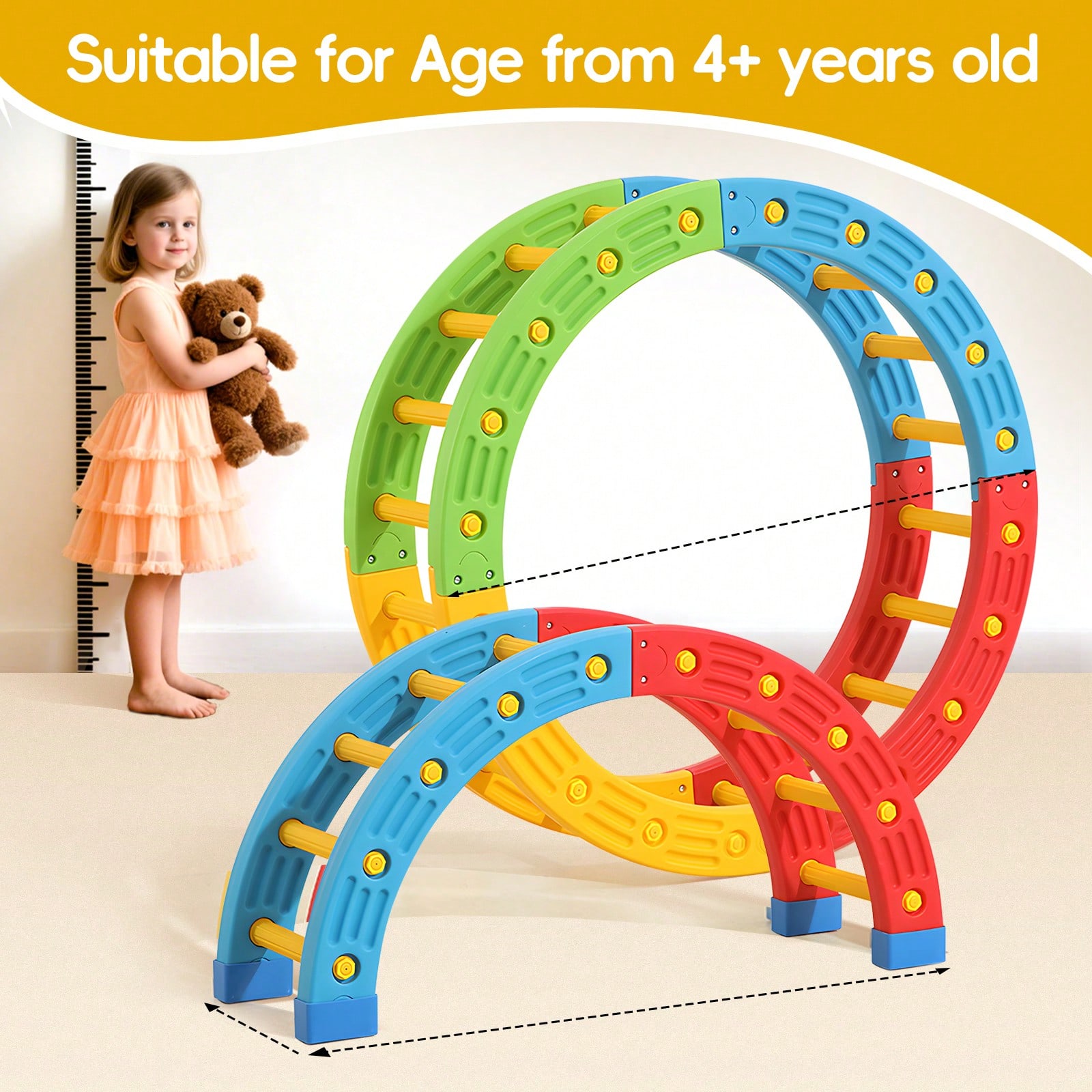 GCCSJ 2-in-1 Faltbares Kletter – Home Gym For Kids Bewertung und Preis
