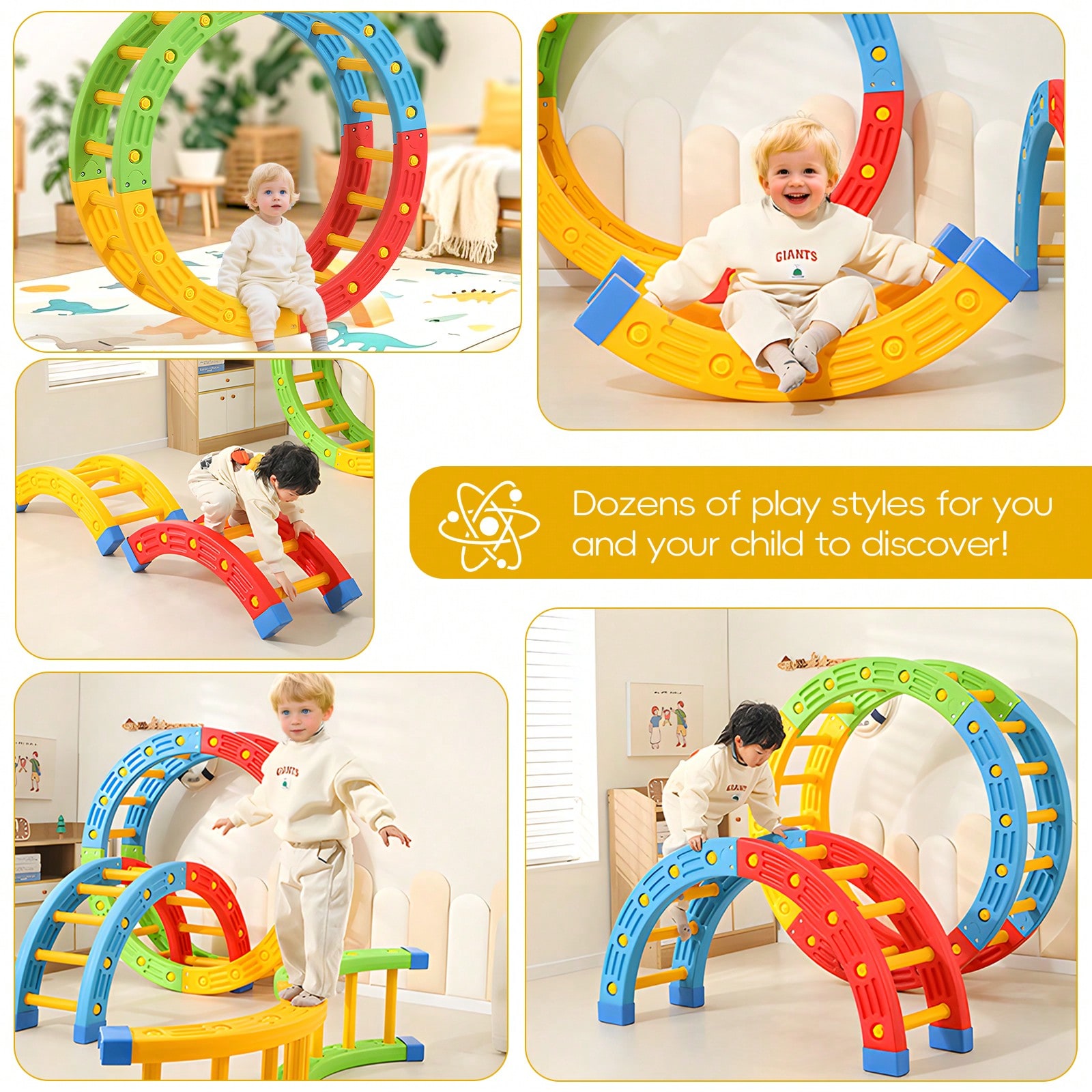 GCCSJ 2-in-1 Faltbares Kletter – Home Gym For Kids Bewertung und Preis