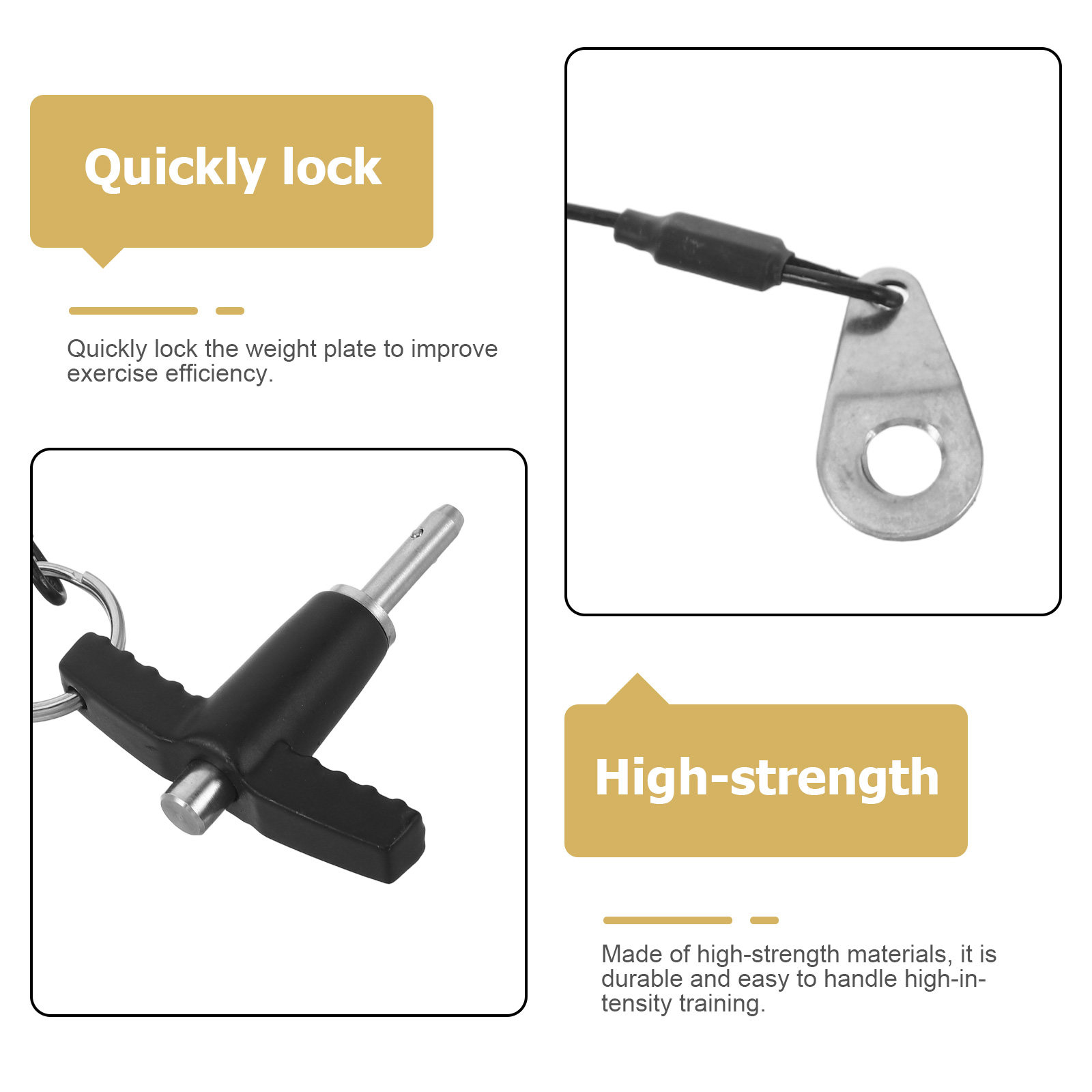 Gym-Pins für Gewichtsstapel, H – Home Gym Gym Bewertung und Preis